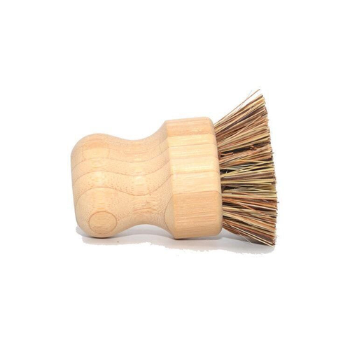Bamboo Pot Scrubber - Zero Waste Dish Brush - Image 2